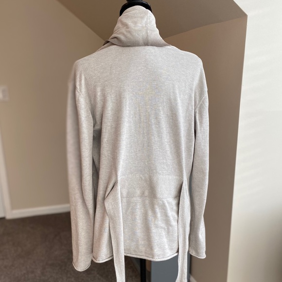 James Perse Cream Cardigan Sweater - Picture 8 of 14